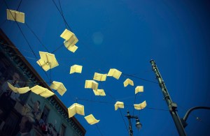 flying books